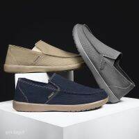 COD ✾✟ The Outline Shop27dgsd6gfd New Light Classic Shoes Men Canvas Casual Shoes Slip On Shoes Loafers Summer Outdoor39-46 9prB