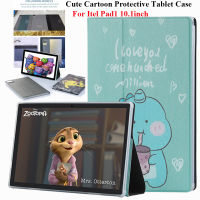 เคสสำหรับ Itel Pad1เคสแท็บเล็ตพีซีขนาด10.1นิ้วสำหรับ Itel Pad 1 10.1 เคสลายการ์ตูนน่ารักปกหนัง