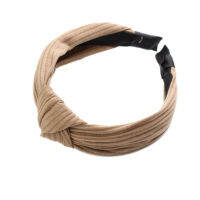 ที่คาดผมแบบนุ่มสำหรับผู้หญิง Alice Band Top Knot Fashion Headbands Twist Hairband New