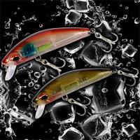 Luya Bait Artificial Freshwater Saltwater  .jigging Wobblers Fishhook Sharp Treble Hooks Fishing Tackle Crankbait 7cm 11g BionicLures Baits