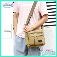 TANTUANG ลำลองแบบสบายๆ กระเป๋าแบบสะพายไหล่ กระเป๋าโท้ท ผ้าใบแคนวาส กระเป๋า Crossbody กระเป๋าแมสเซนเจอร์ หนาขึ้น กระเป๋าใส่เครื่องมือ สำหรับผู้ชาย