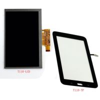 LCD 7 For Samsung GALAXY Tab 3 Lite SM-T110 T110 LCD Display Touch Screen Digitizer Replacment With Free Tools Tape