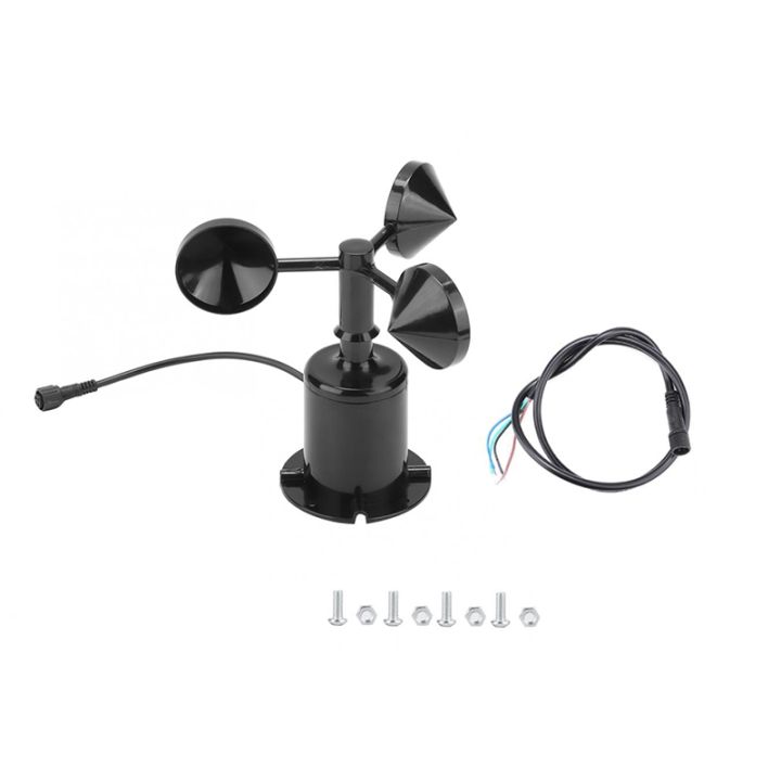 0 70ms Wind Speed Sensor Environment Signal Output Pulse Type Three Cups Wind Speed Sensor 4382