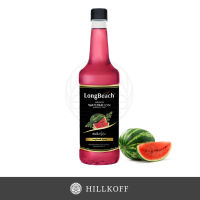 HILLKOFF : น้ำเชื่อมแต่งกลิ่น LongBeach Syrup ลองบีช ไซรัป กลิ่น Watermelon ขนาด 740 ml.