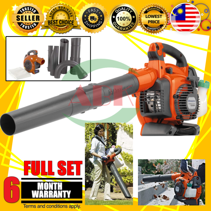 [100 ORIGINAL] HUSQVARNA 125BVX HAND BLOWER LEAF BLOWER WITH VACUUM