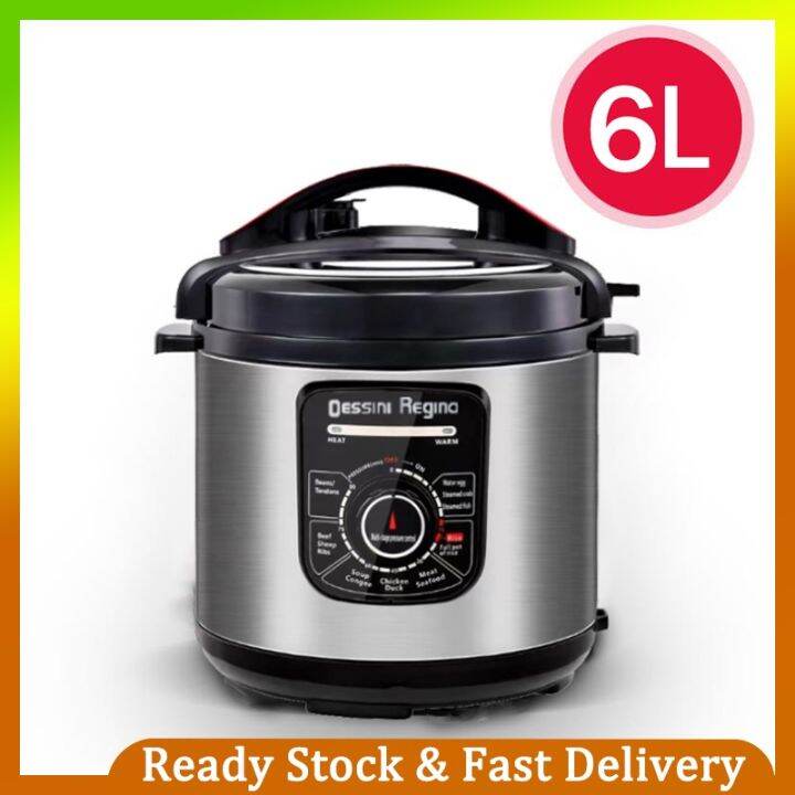2022 NEW Electric Dessini Pressure Cooker Pot Double Bile