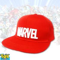 หมวกแก๊ปสีแดงลาย MARVEL สินค้านำเข้าลิขสิทธิ์ของแท้จากต่างประเทศ