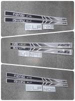 สติ๊กเกอร์แบบดั้งเดิม สำหรับ ISUZU EURO2 ELF NKR NPR NQR sticker ติดรถ แต่งรถ อีซูซุ เส้นยาว