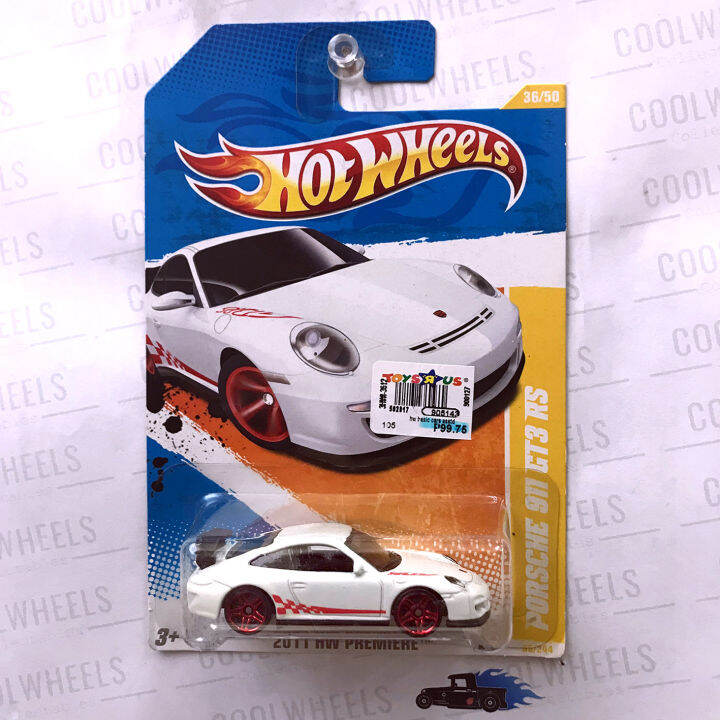 Hot Wheels 2011 Porsche 911 GT3 RS - White | Lazada