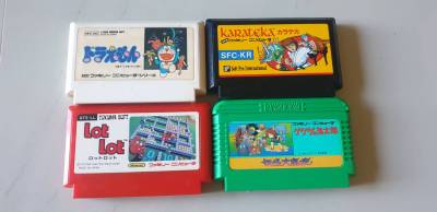 ตลับเกมส์ Super Famicom nintendo เกมส์สนุกวัยเด็กใช้งานได้ปกติ