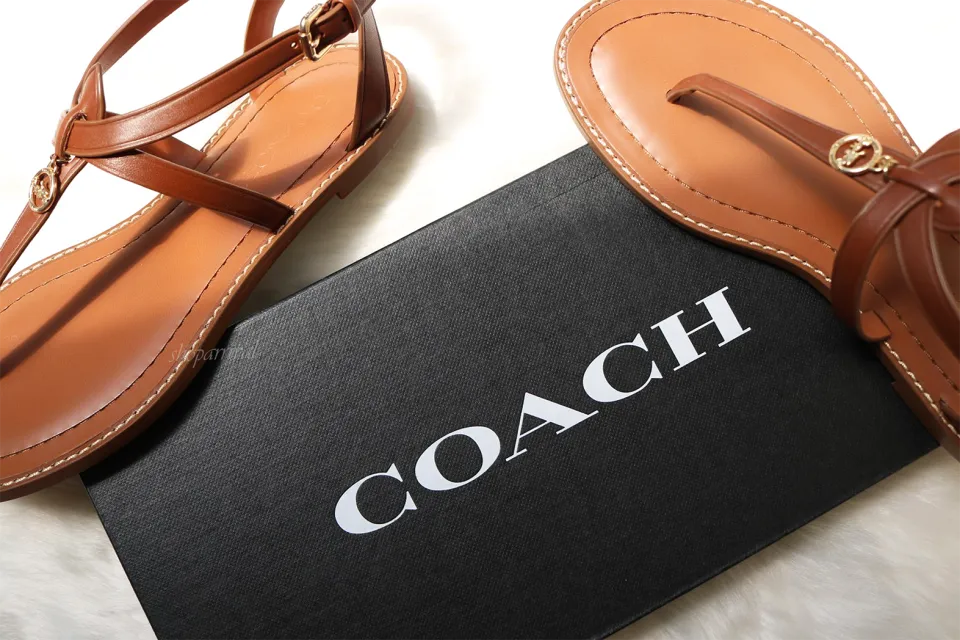 Coach Lydia Leather Sandal Lazada PH