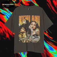 T เสื้อ KEHLANI หวานเซ็กซี่ SAVAGE DARK GREY VINTAGE TEES-5XL