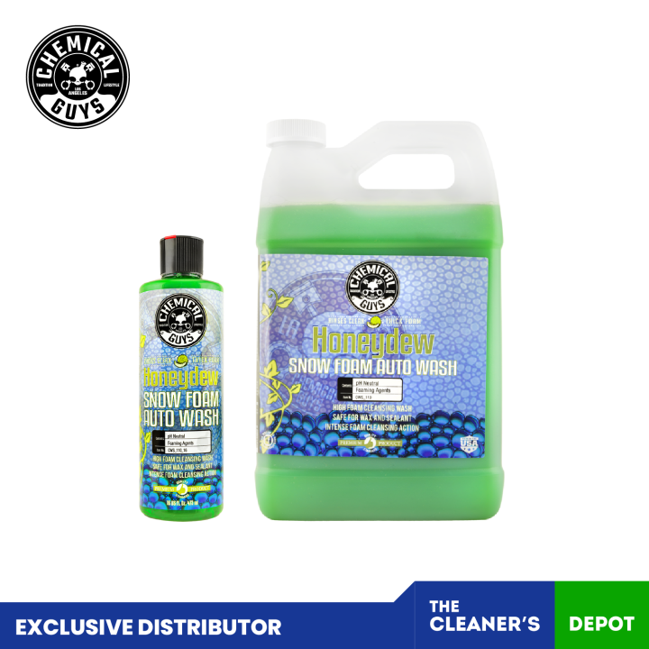 Chemical Guys Honeydew Snow Foam Extreme Suds Cleansing Wash Shampoo