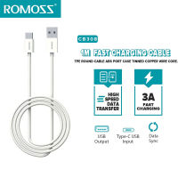 Romoss CB308 USB Type C 1M Fast Charging 3A Cable USB-IF Certificated