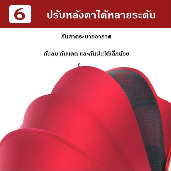 รถเข็นเด็ก-แบบพกพา-ปรับได้-3-ระดับ-มี-4-สี-ปรับนั่ง-เอน-นอน-เข็นหน้า-หลังได้-มีระบบเบรก-เข็มขัดนิรภัยห้าจุด-ปรับได้สองทาง-กันสาดพับได้