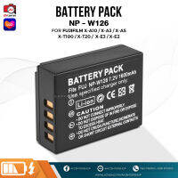 สินค้าขายดี แบตเตอรี่ Battery Pack NP-W126 (ตัวเทียบ) สำหรับใช้กับ Fujifilm X-A10/ X-A3/ X-A5/ X-T100/ X-T20/ X-E3/ X-E2