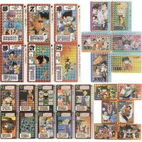 【CW】﹍✗❆  6pcs/set Flash Cards Super Saiyan Goku Gohan Vegeta Frieza Cell Game Anime Collection