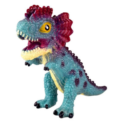 Jurassic Dilophosaurus Toys Simulated Cretaceous Dilophosaurus Model Free Standing Educational Dinosaur Set Ideal Dino Toys Gifts for Boys Toddlers and Dinosaur Lovers regular