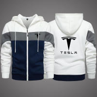 2021 New Tesla Mens Clothing Outdoor Sweatshirt Casual Male Jackets Fleece Warm Hoodies High Quality SportWear Harajuku Outwear