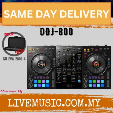 Pioneer DJ DDJ-800 2-deck Rekordbox DJ Controller With Bag (DDJ800