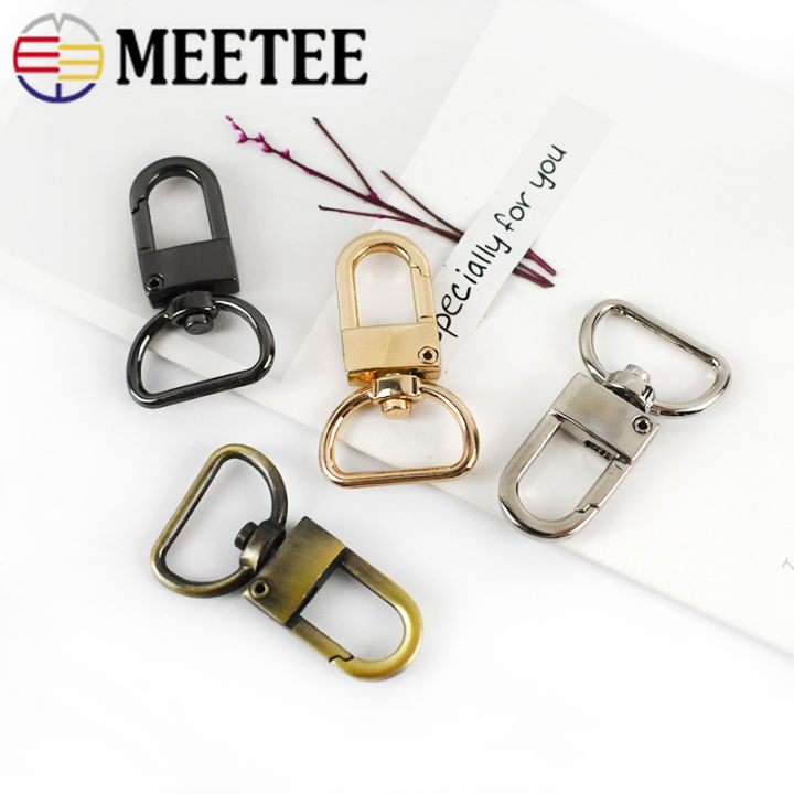 1020pcs-meetee-131619mm-metal-d-tail-bag-strap-buckles-lobster-swivel-trigger-clips-snap-hook-webbing-hang-buckle-accessories