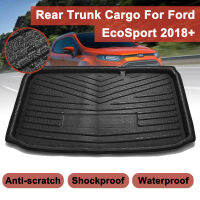 ด้านหลัง Trunk Cargo Boot Liner ถาดกันกระแทกด้านหลัง Cargo Mat แผ่นพรมอุปกรณ์เสริมสำหรับรถยนต์สำหรับ Ford 2018ชั้น Mat