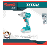 TOTAL ชุดสว่านกระแทกแบตเตอรี่่ ไร้สาย 20V รุ่น TIWLI20020