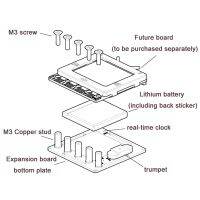 K-Watch Programmable Watch Kit for : Bit Expansion Board+K-Watch Board Python Editor Wearable Devices