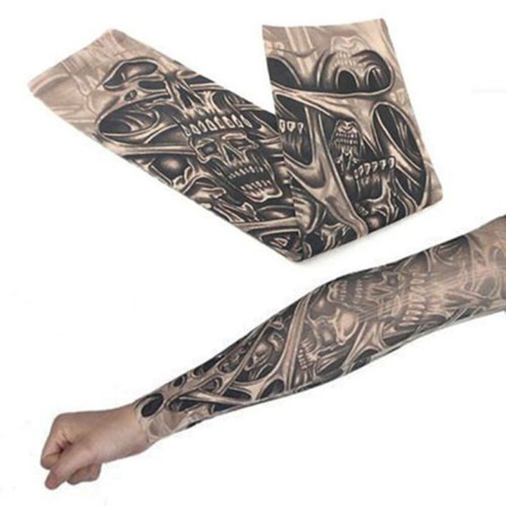 tattood-sleeve-uv-protection-cycling-sleeve-3d-tattoo-printed-arm-sleeve-realistic-sun-protection-sleeve-fashion-accessories-sleeves