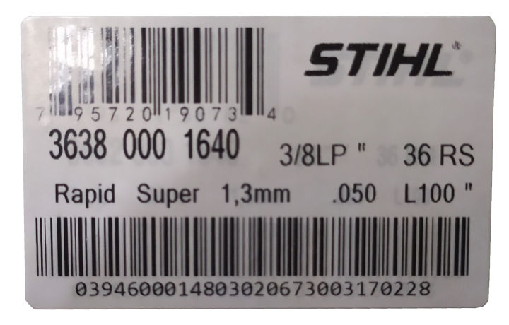 โซ่เลื่อยยนต์-stihl-29-ฟัน-รุ่น-3-8p-สำหรับบาร์-16-นิ้ว-stihl-เเท้-โซ่นอคู่-โซ่-3-8p-โซ่เล็ก-โซ่ซอย