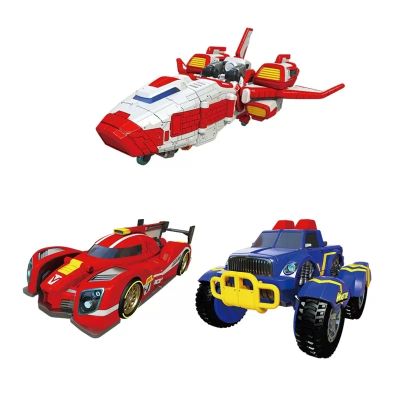 3 In 1 Master V Tobot Transformation Robot Action Figure Galaxy Detectives Power Train Tobot Brothers Transform Combined Car Toy
