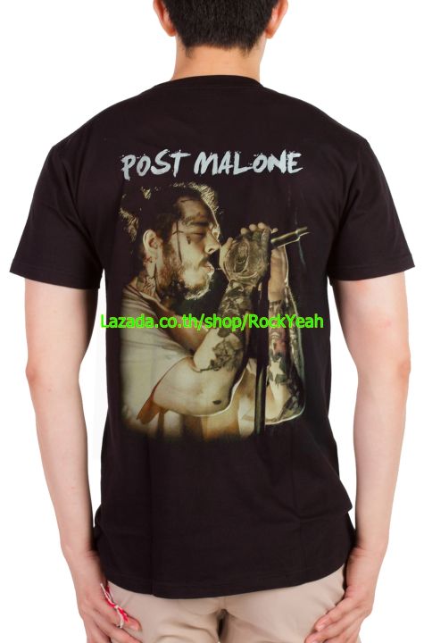 เสื้อวง-post-malone-โพสต์-มาโลน-ไซส์ยุโรป-เสื้อยืดวงดนตรีร็อค-เสื้อร็อค-rcm1852-ฟรีค่าส่ง