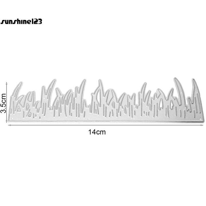 lt-sunshine123-gt-lightweight-die-cut-mini-grass-lawn-border-diy-cutting-die-long-lasting-for-scrapbook