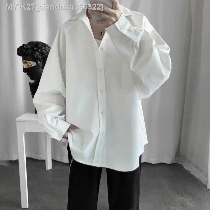 codtheresa-finger-2-color-m-3xl-fashion-oversize-long-sleeved-shirt-men-loose-plain-shirt-casual