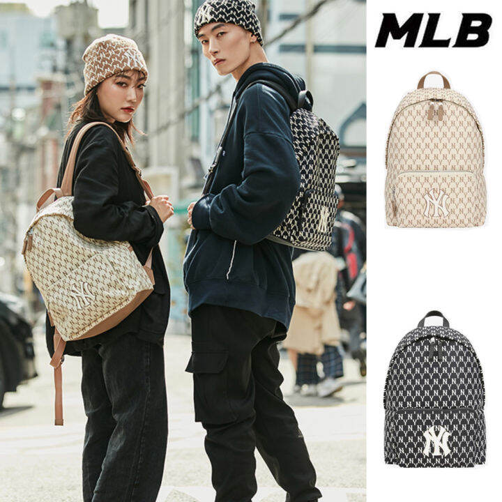 new-ของแท้-mlb-new-york-yankees-กระเป๋าเป้-กระเป๋าเป้สะพายหลัง