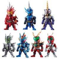 ของเล่นโมเดลตุ๊กตาขยับแขนขาได้ Bandai แคนดี้ทอยแท้คาเมนไรเดอร์มาบรรจบกันว่าถังโลหะทำจาก Zangetsu จารบีรุ่น Q