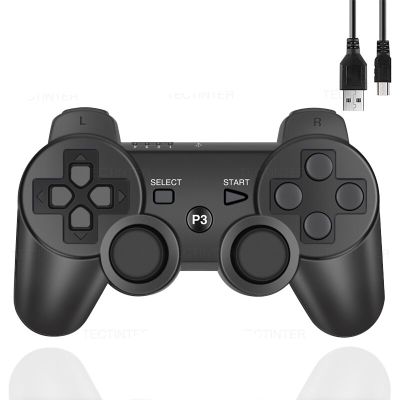 จอยเกมไร้สายบลูทูธสนับสนุนสำหรับ Playstation 3จอยสติ๊กสำหรับ PS3อุปกรณ์เสริมบทบาท USB จอยเกม PC