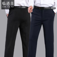 Gifts New Spring And Summer MenS Trousers Format Thick Models Free Hot Business Pants Loose Large Size High