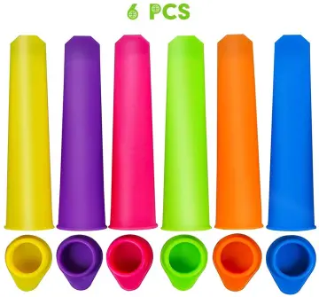 6pcs/set Summer Popsicle Maker Lolly Mould Kitchen DIY Random