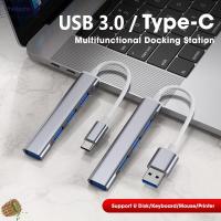 PHILLIPOHN อลูมิเนียมอัลลอยด์ การส่งข้อมูล อะแดปเตอร์ OTG Type-C 3.1 USB C HUB USB 3.0 Splitter Dock Station