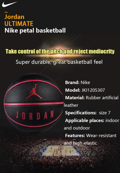 Jordan Ball Basketball Indoor/Outdoor Basketball Ball size "7 Lazada PH