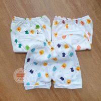 (3 Pcs) SNI Shankusen Baby Shorts 0-4 Months Newborn Baby Pants (Chort Shankusen)