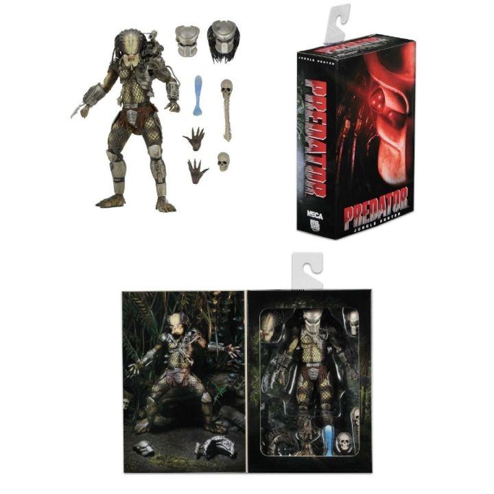 ของเล่นฟิกเกอร์-neca-ultimate-jungle-hunter-predator-18-ซม