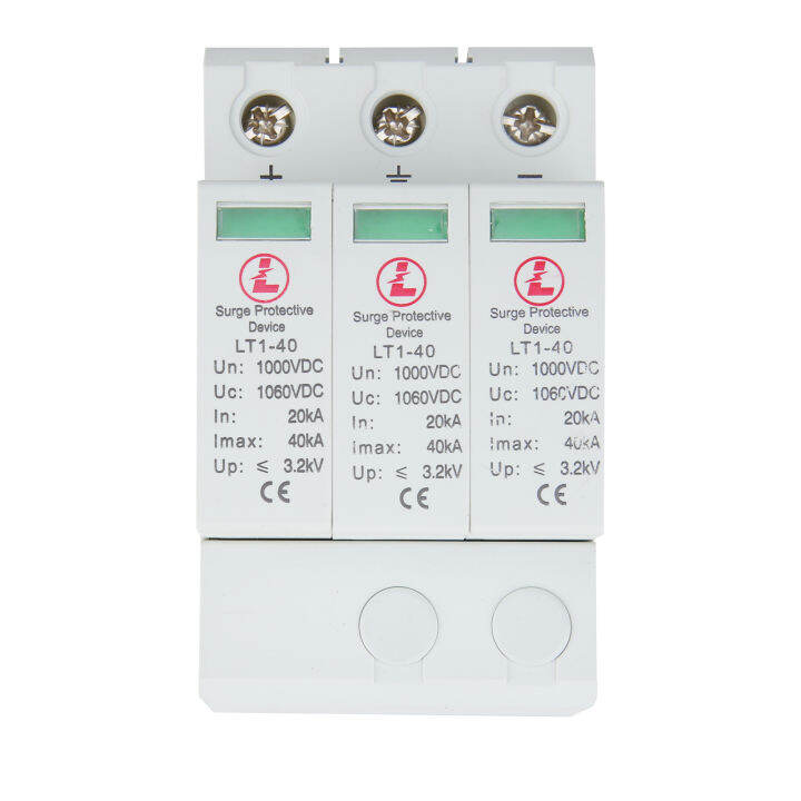 อิกวน-3p-dc1000v-พลังงานแสงอาทิตย์-surge-protector-arrester-thunder-ป้องกันอุปกรณ์เครื่องมือ