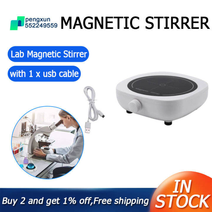 Stirrer Mini Lab Stir Mixer Portable Stirrer Plate with Stir