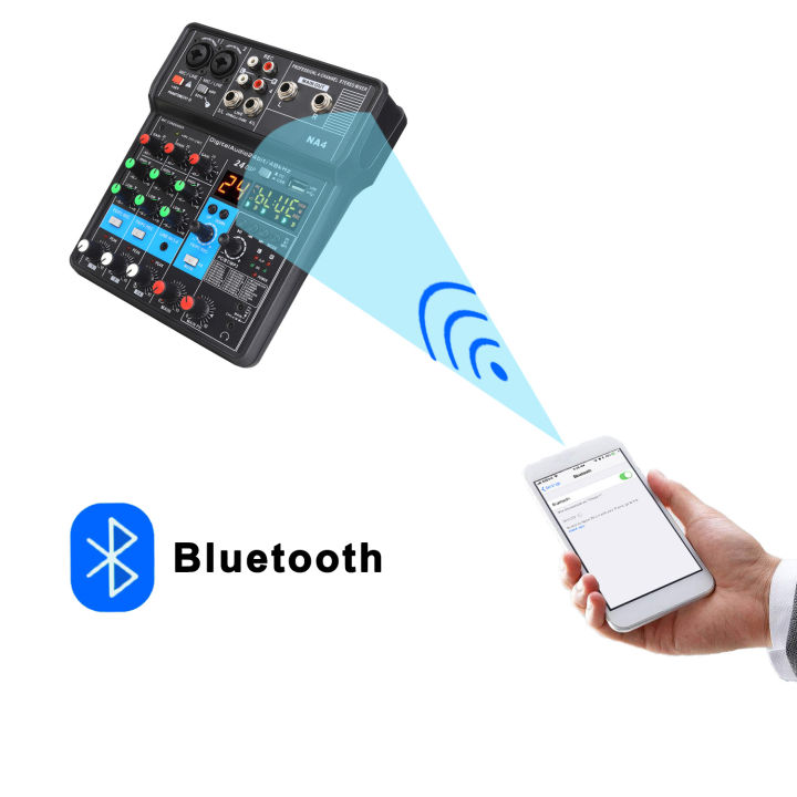 lomeho-na4-sound-mixing-4-channels-bluetooth-mobile-usb-record-computer-playback-48v-phanton-power-dj-portable-mini-audio-mixer
