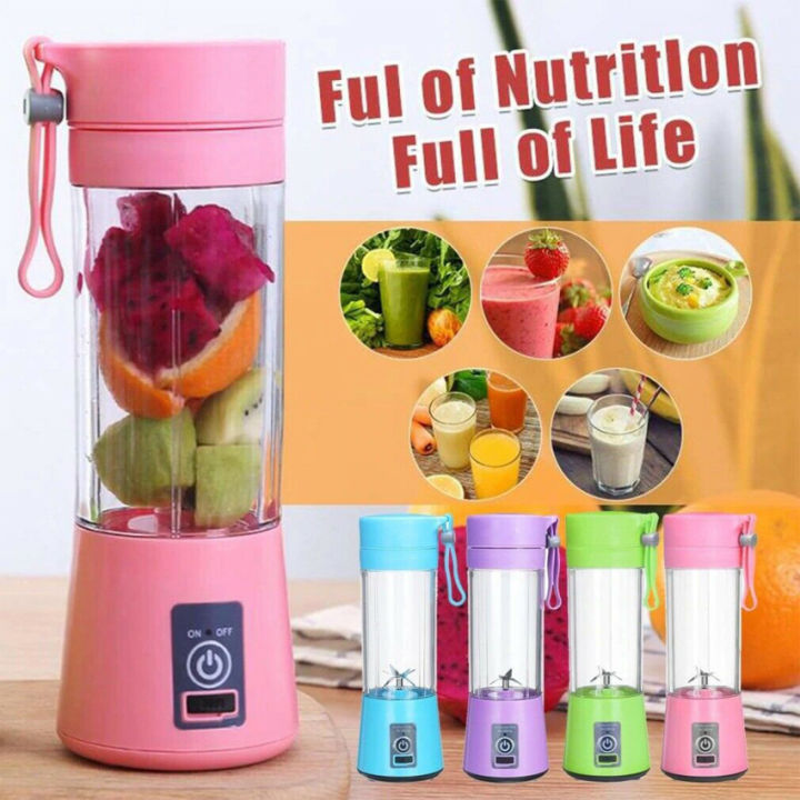 Petit Mixeur Jus De Fruit Blender Smoothie Milkshake Portable