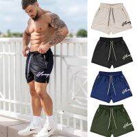 Ins basketball shorts zipper American boy male mesh breathable loose summer ice silk quick-drying 5 minutes of pants