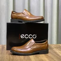 Original Ecco mens Fashion casual shoes Walking shoes Office shoes Work shoes Leather shoes XMD104