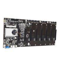 Best BTC-T37 Mainboard 8 GPU เมนบอร์ด CPU อุปกรณ์เสริมสำหรับขุดบิตคอยน์ Riserless BTC 37